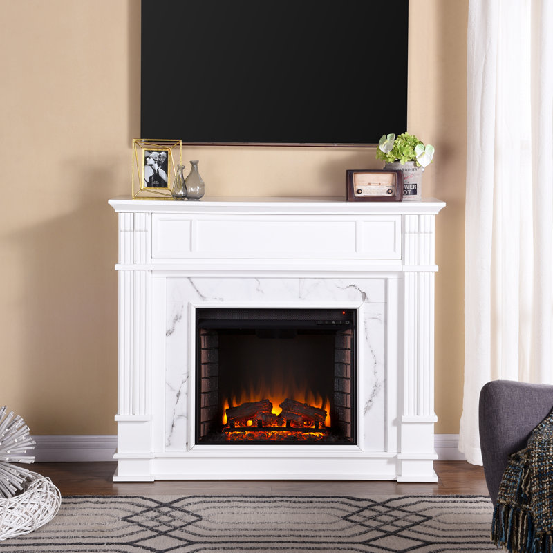 Kitsco Boyer Electric Fireplace Reviews Wayfair