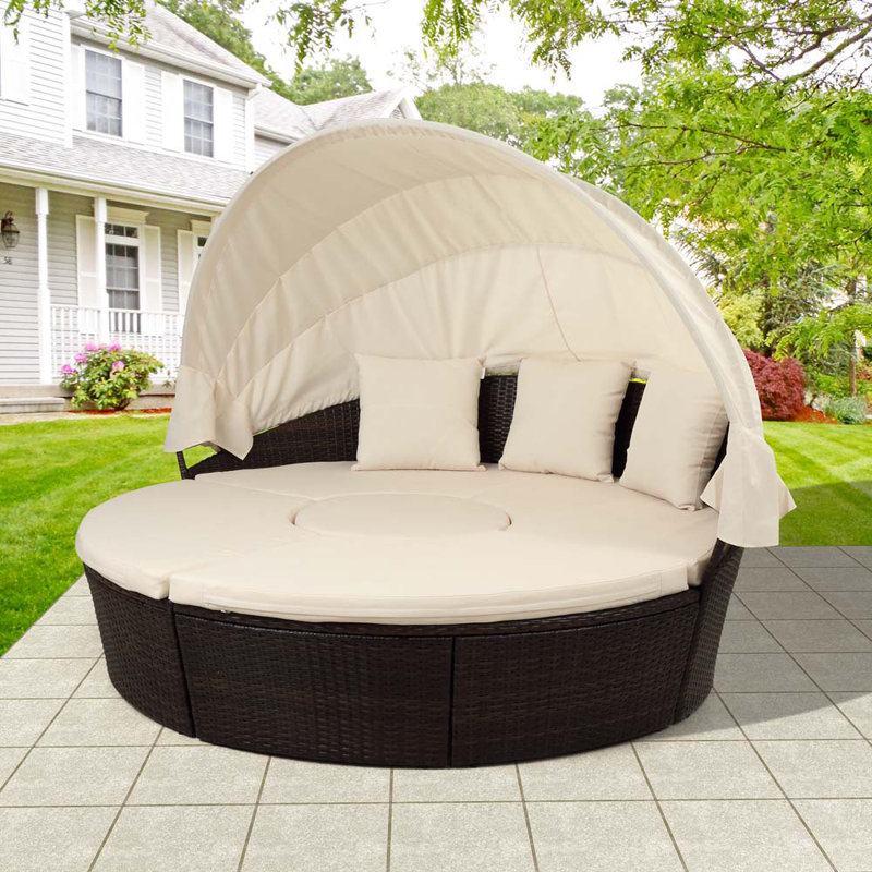 Outdoor Sectional Daybed With Canopy Pictures