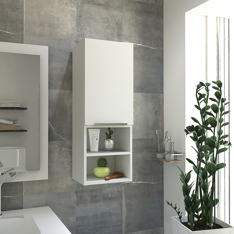 Ebern Designs Fahim Surface Mount Frameless 1 Door ...