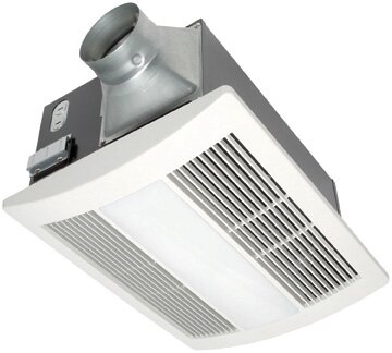 Utilitech Ventilation Fan 1 5 Sone 100 Cfm White Bathroom Fan