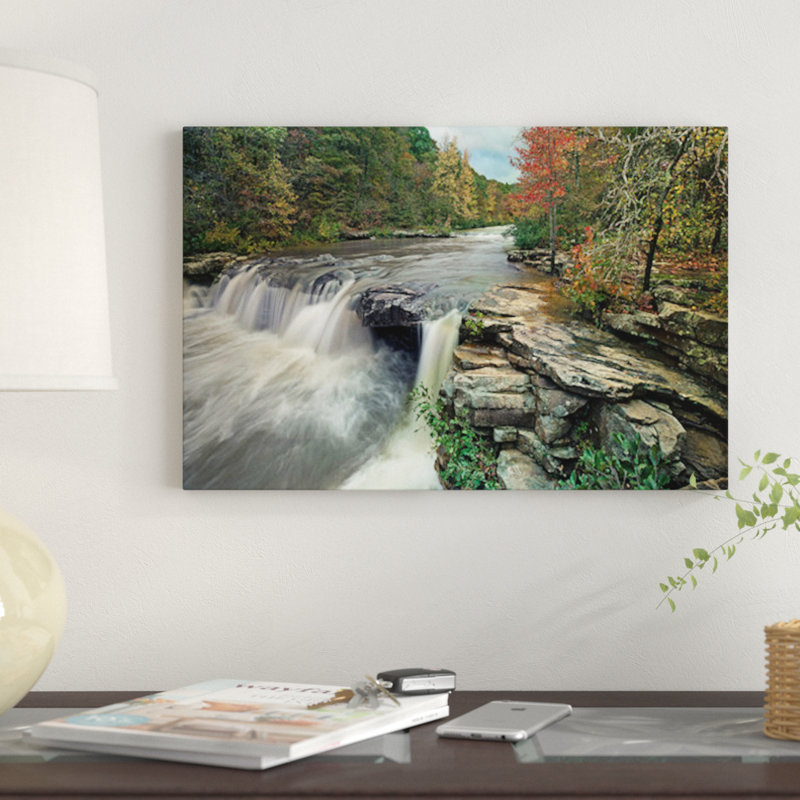 East Urban Home Waterfall Mulberry River Arkansas Graphic Art
