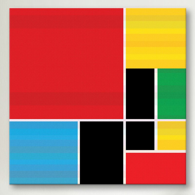 Albree Modern Art- Composition (After Mondrian) by 5By5collective