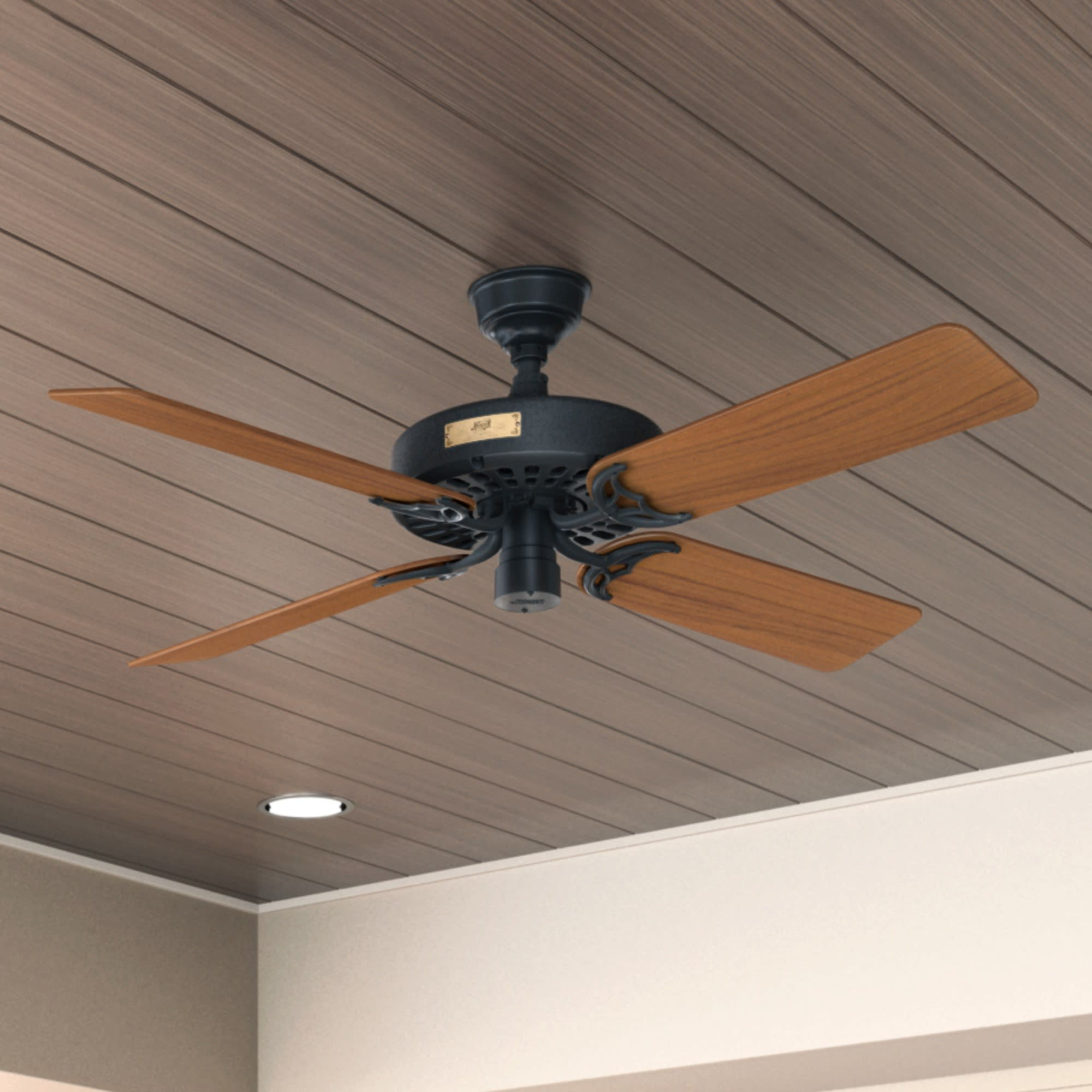Hunter Fan 52 Original 5 Blade Standard Ceiling Fan With Pull Chain Reviews Wayfair