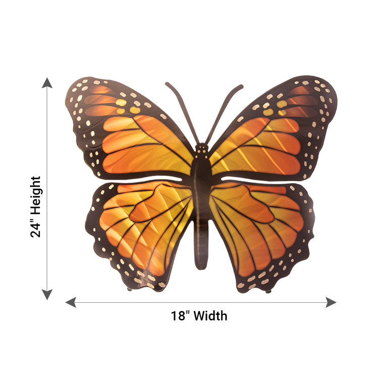 Stadtfeld Butterfly Monarch 3D Wall Décor