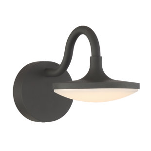 Go to store & view more images Fairhills Sleek LED Wall Mount Outdoor Sconce by Gracie Oaks