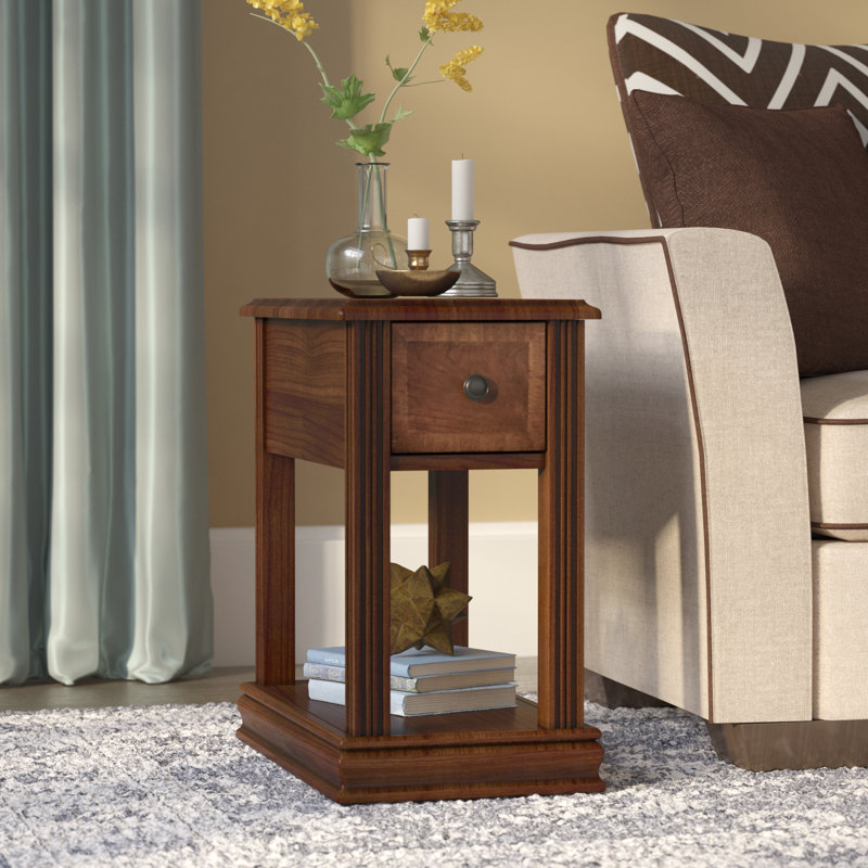 Darby Home Co Charlyn End Table With Storage Reviews Wayfair
