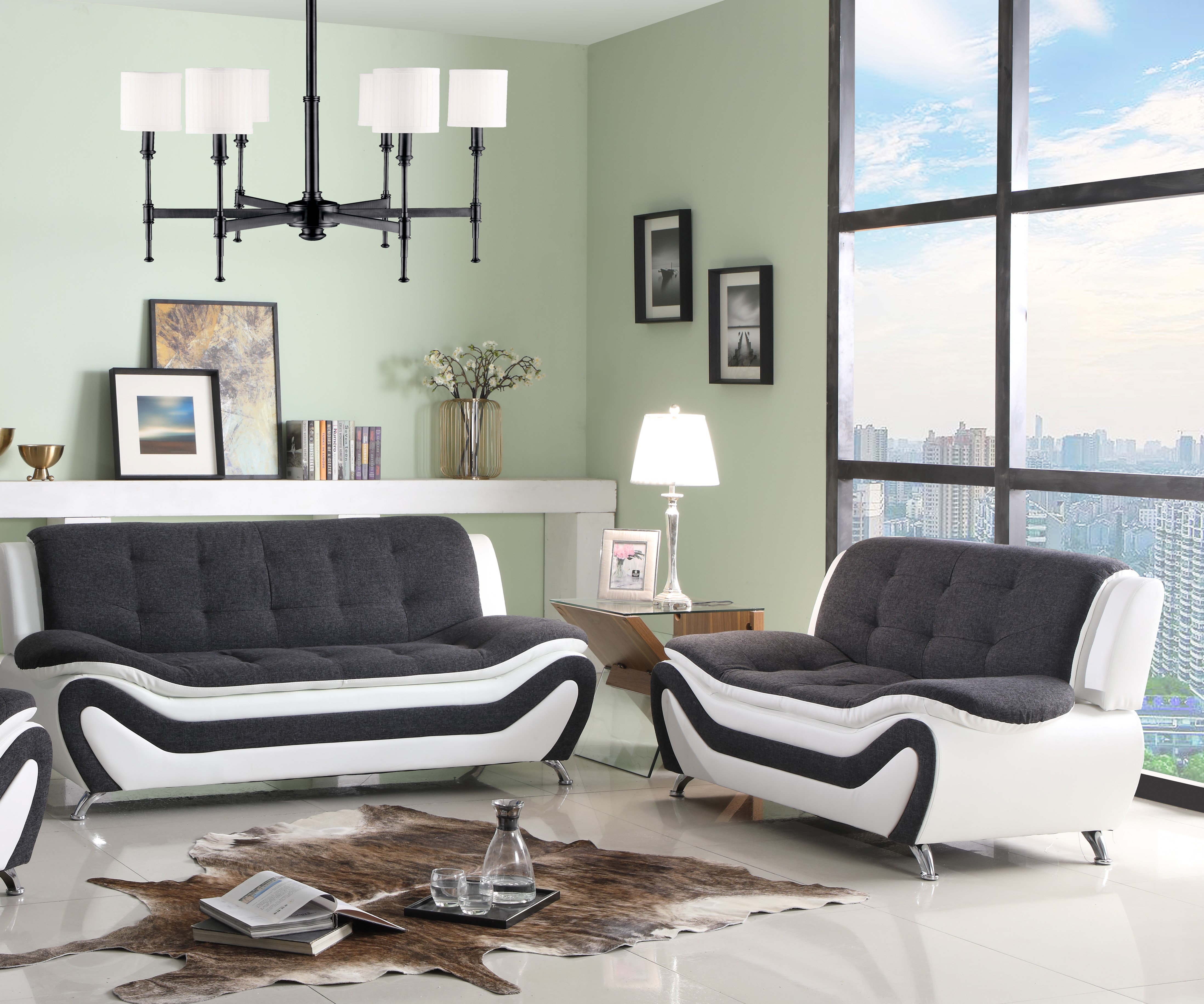 Orren Ellis Obermeyer 2 Piece Living Room Set Wayfair Our Sites
