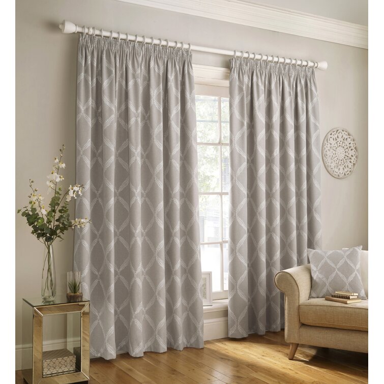 Zipcode Design Cephas Pencil Pleat Sheer Curtain & Reviews | Wayfair.co.uk