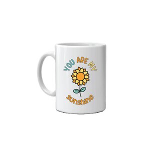 Cat Sunflower You Are My Sunshine Ceramic Mug Funny Coffee Cup Gift For Men W...