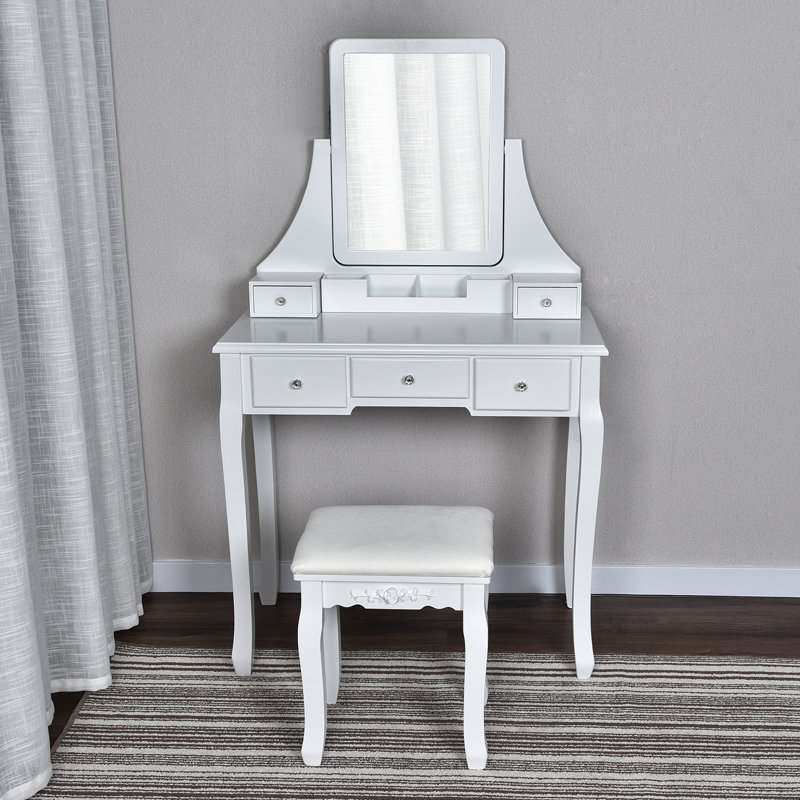 white dressing table wayfair