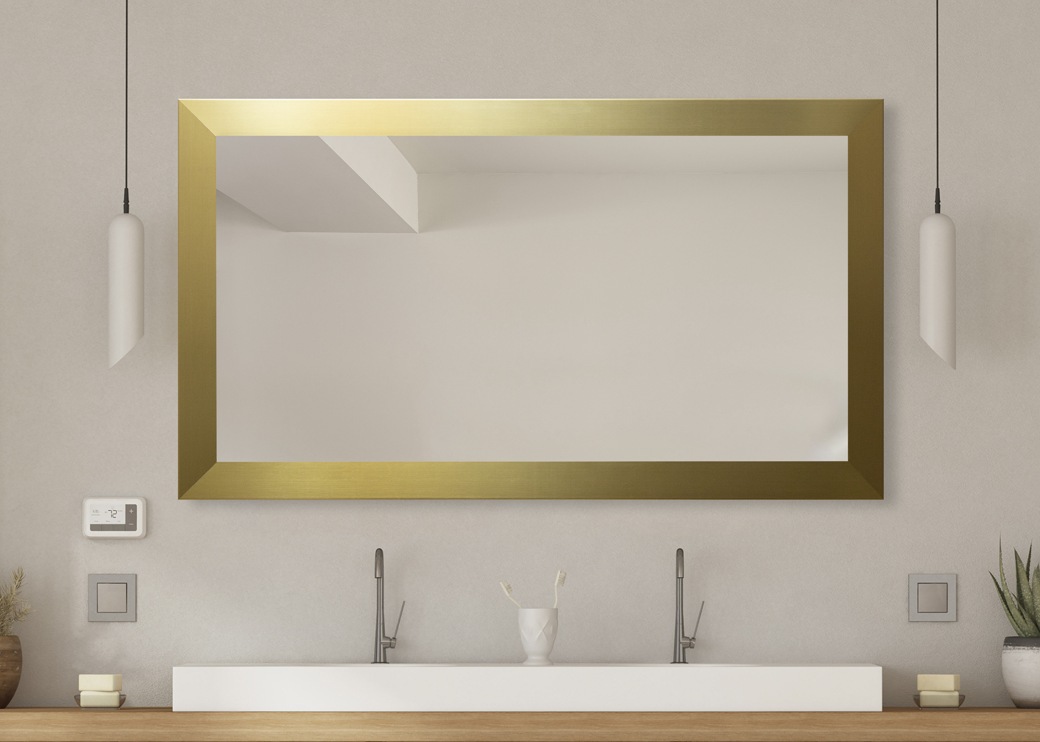 Three Posts™ Culpeper Modern & Contemporary Vanity Mirror & Reviews