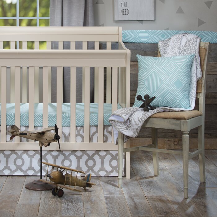 Harriet Bee Algona Mini 2 Piece Crib Bedding Set Wayfair