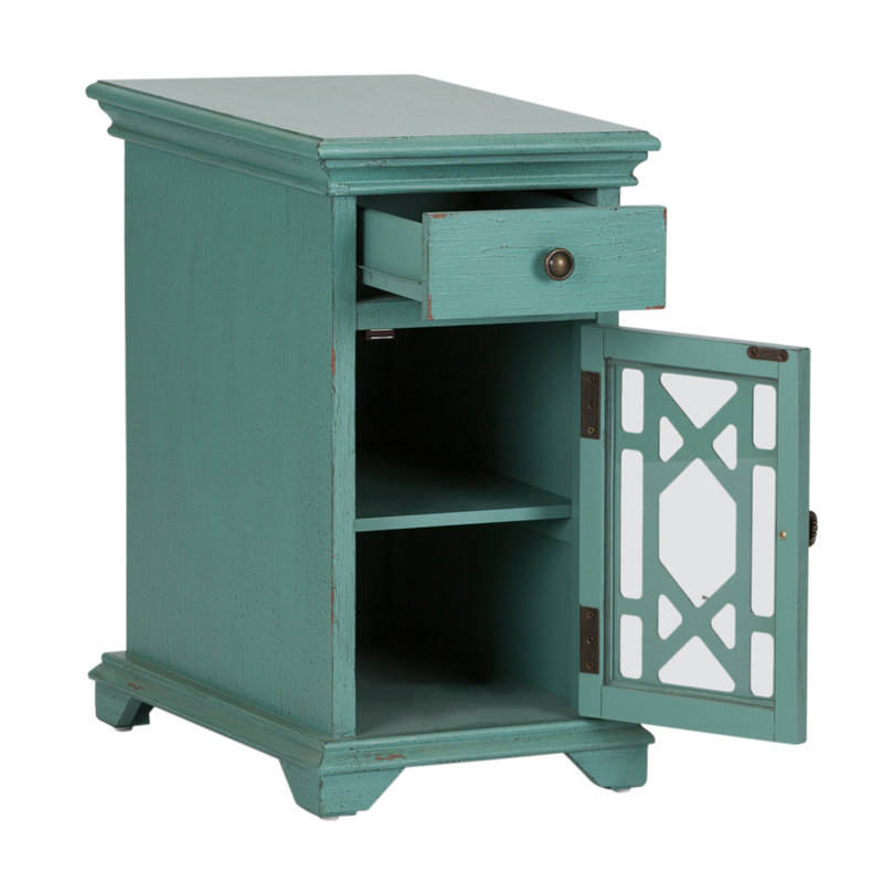 Bungalow Rose Frida 1 Drawer 1 Door Accent Cabinet Wayfair