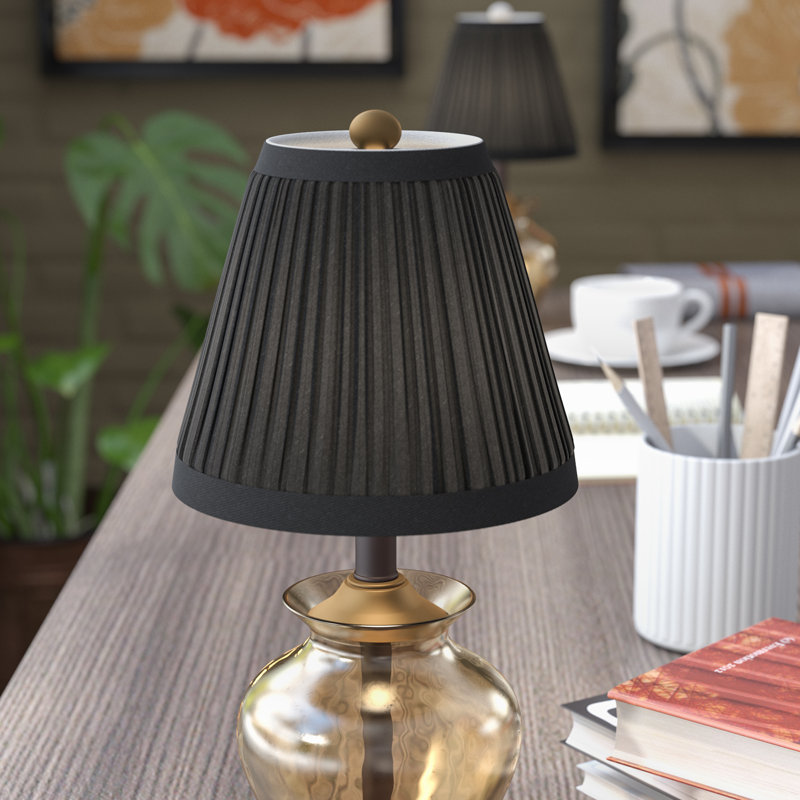 Winston Porter 5 H Silk Shantung Empire Lamp Shade Clip On Reviews Wayfair