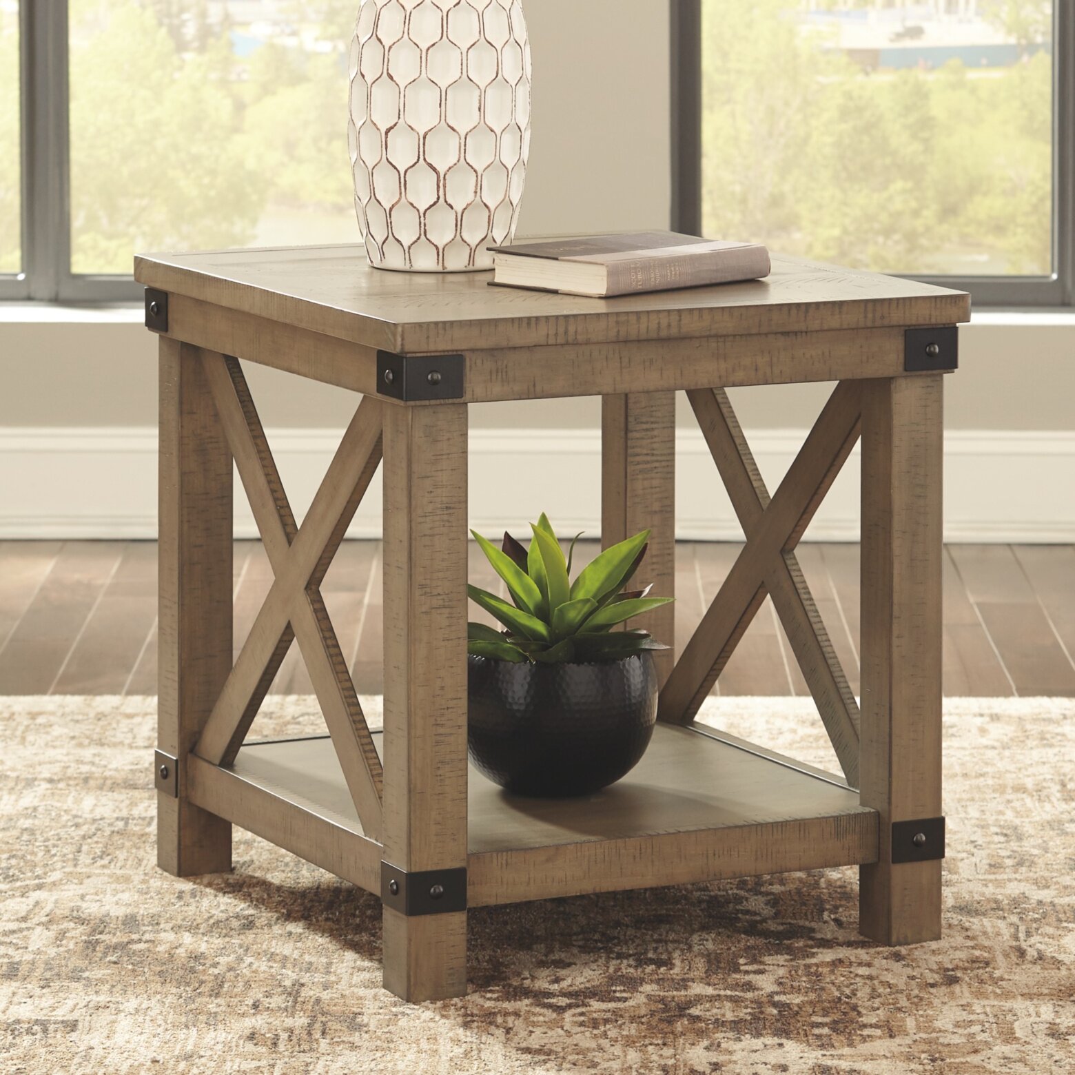 end tables farmhouse