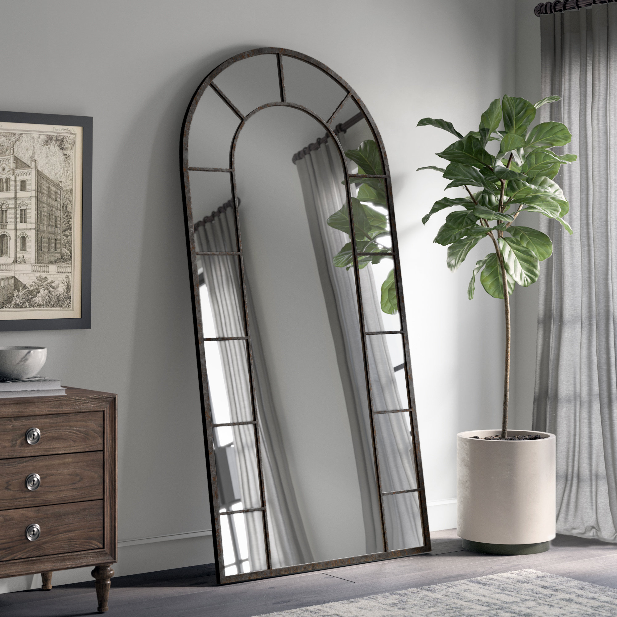 Connie Traditional Wall Mirror Reviews Joss Main