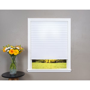 Easy Lift Trim-at-Home Cordless Light Filtering Fabric Pleated Shade