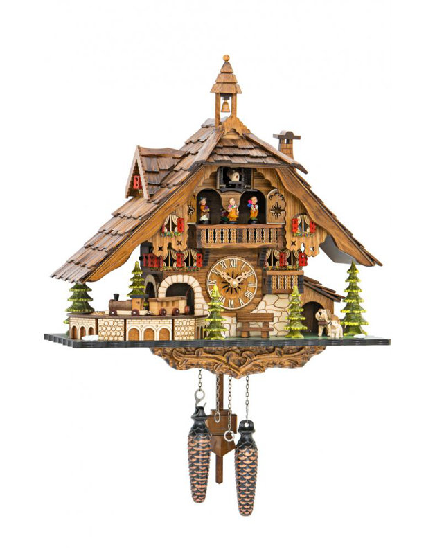 Loon Peak Battery Operated Cuckoo Wall Clock & Reviews Wayfair