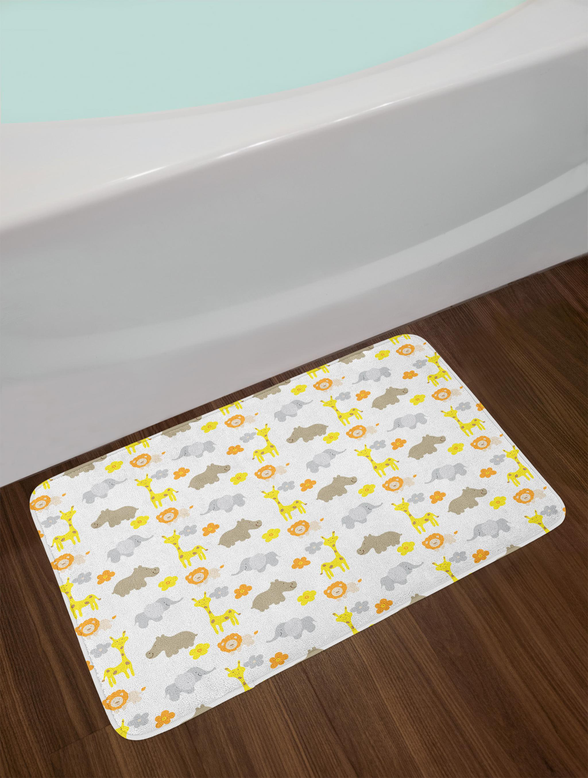 East Urban Home Baby Jungle Nursery Bath Rug Wayfair