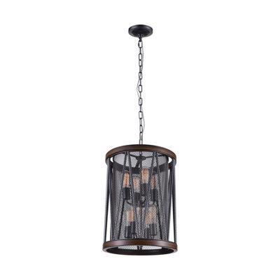 Haughton 8 Light Led Cylinder Pendant Gracie Oaks