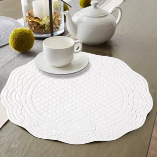 Cotton Quilted Woven Placemats You Ll Love In 2020 Wayfair