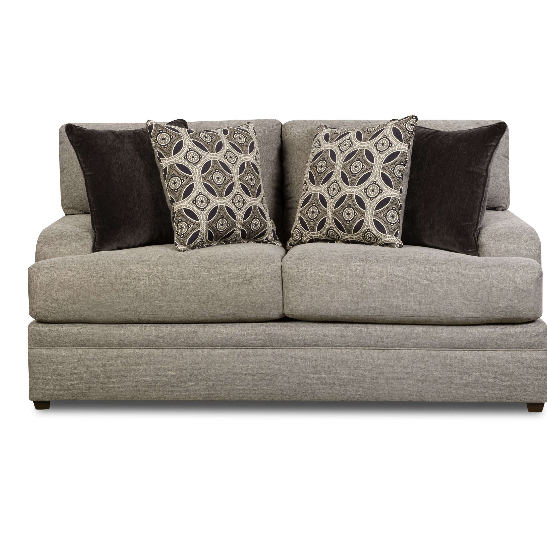 World Menagerie Elienor 70 Square Arms Loveseat Reviews Wayfair