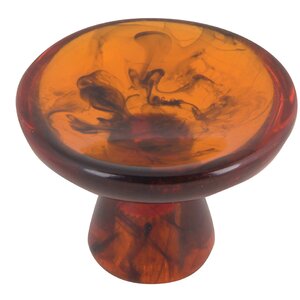 Tortoise Shell Mushroom Knob