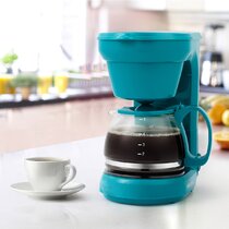 blue coffee pot