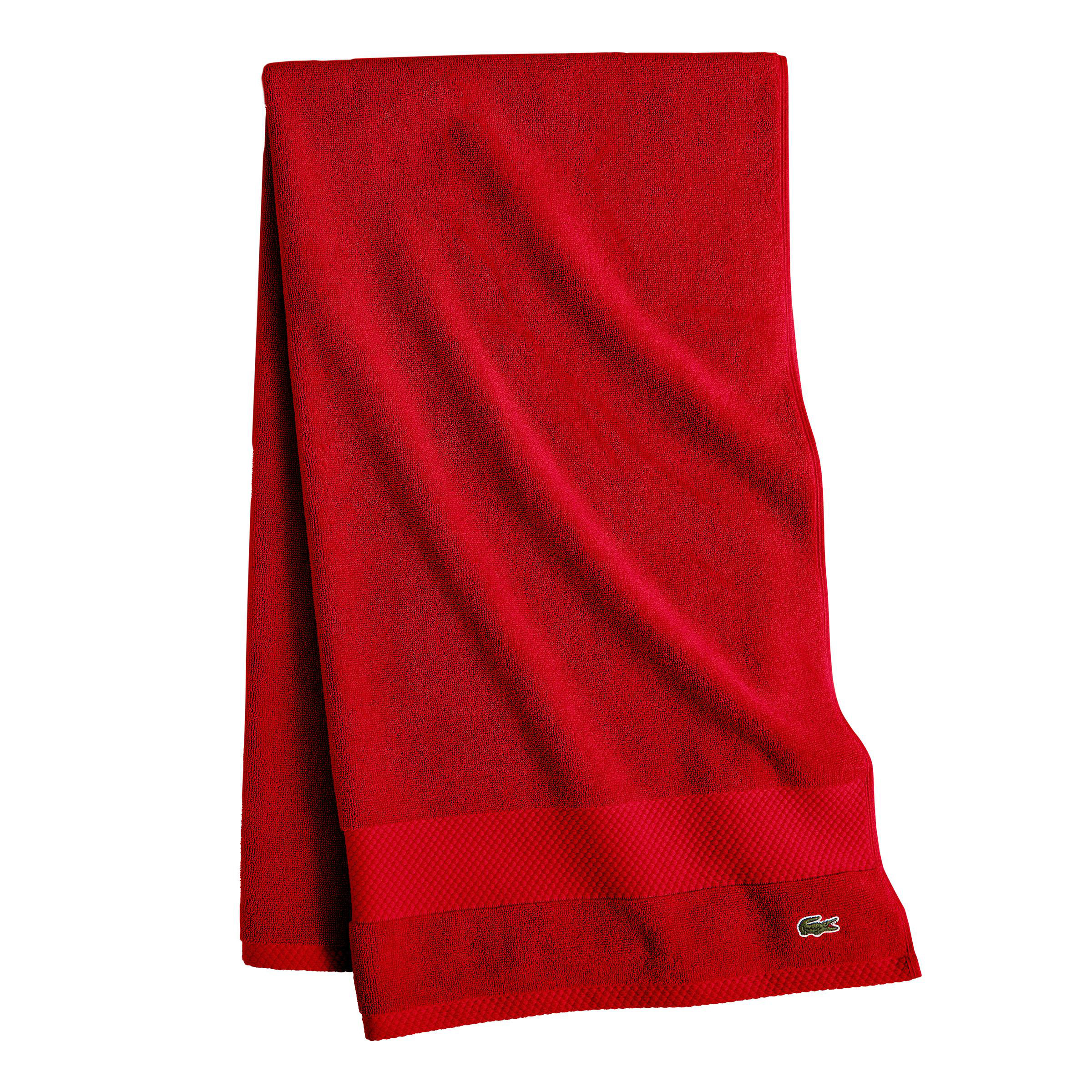 Lacoste Heritage Supima 100% Cotton Bath Sheet & Reviews | Wayfair