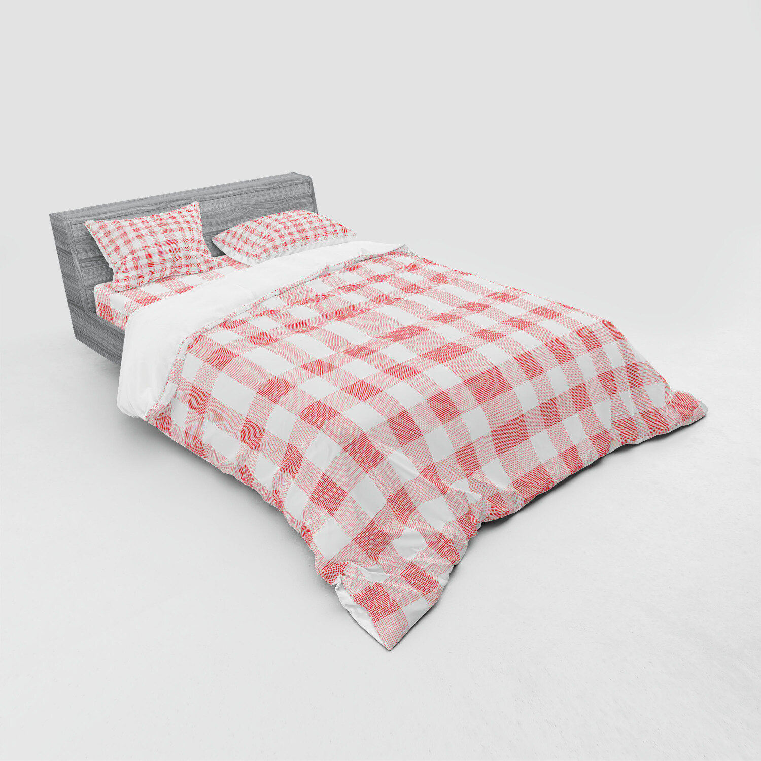 East Urban Home Checkered Picnic In Countryside Themed Gingham In