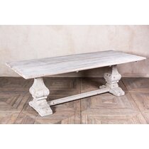 Lime Washed Dining Table Wayfair Co Uk