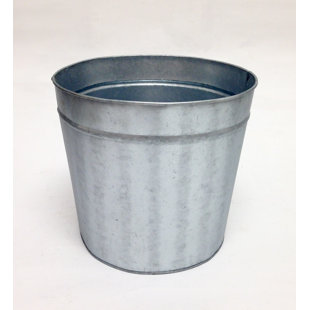 galvanized tin basket wayfair