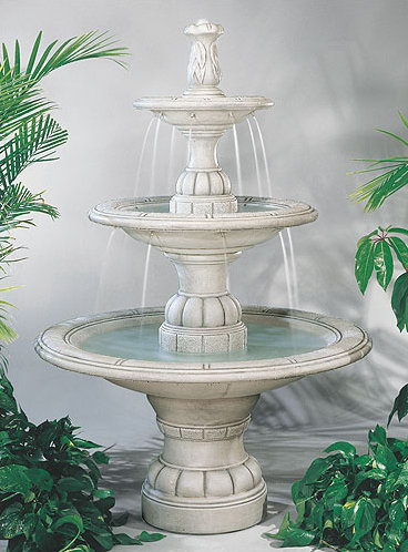 Henri Studio Tiered Concrete Large Contemporary Waterfall Fountain Henri Studio Tiered Concrete Large Contemporary Waterfall Fountain Wayfair