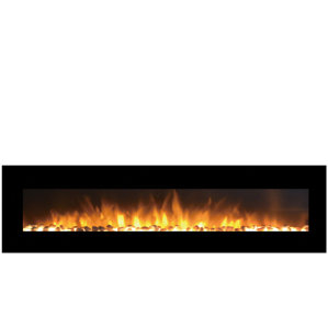 Grand Pebble Wall Mount Electric Fireplace by Moda Flame