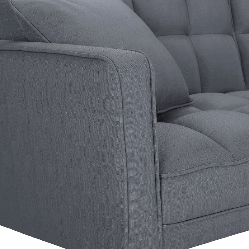 Corrigan Studio Maui 76 Wide Square Arm Convertible Sofa Bed Wayfair