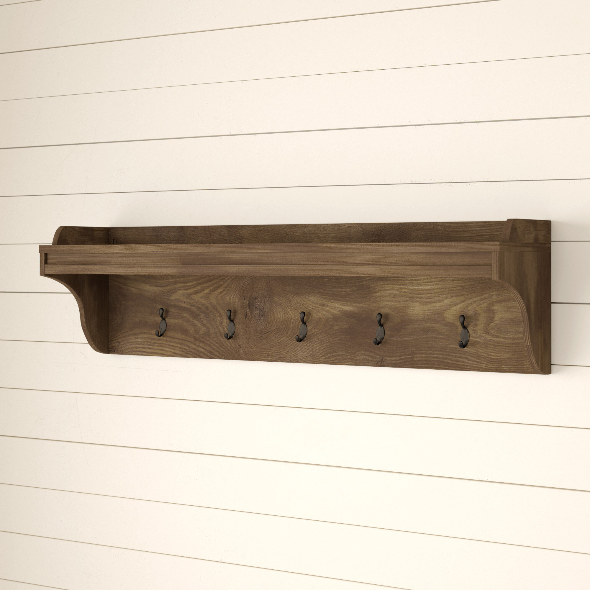 wall mounted coat rack