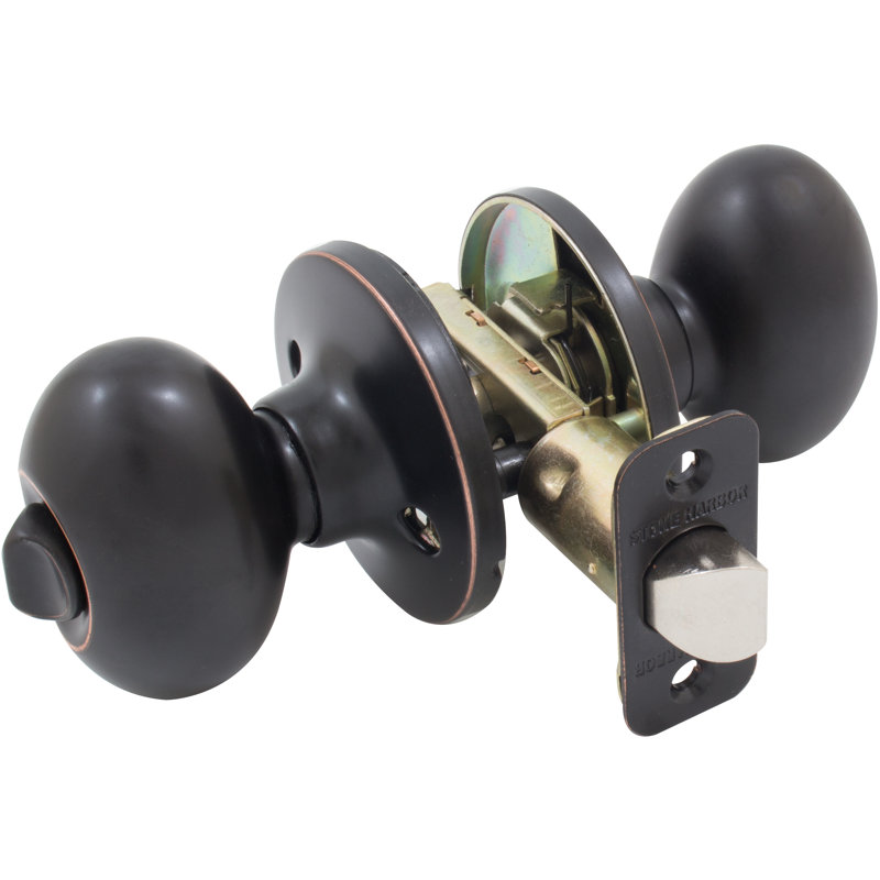 Stone Harbor Hardware Springhill Privacy Door Knob Reviews Wayfair