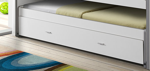 Isabelle Max Hochbett Mit Ablagen Schreibtisch Und Ausziehbett