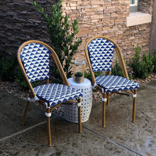 Stackable Plastic Patio Chairs Wayfair Quickview