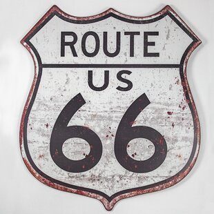 metal sign Historic Route 66 