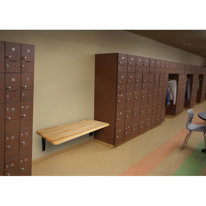 Tillamook Hardwood Locker Ada Wood Bench