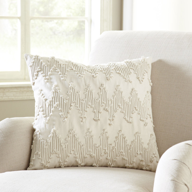 Babin Frosted Chevron Pillow Cover Reviews Joss Main