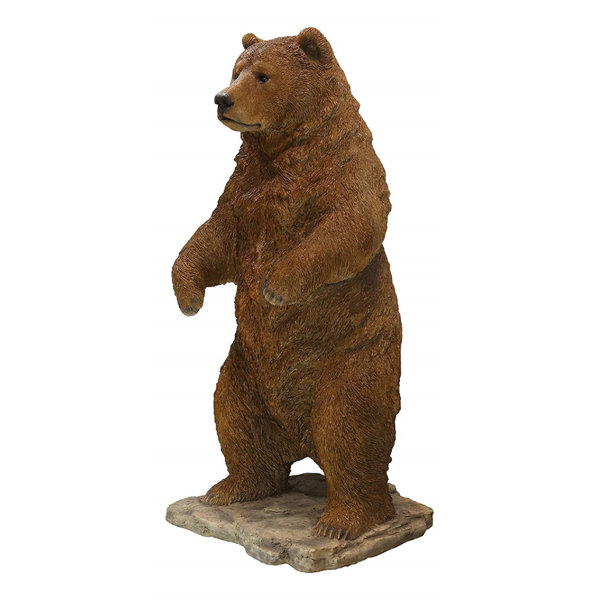Loon Peak Verdell Forest Wildlife Realistic Standing Grizzly Bear