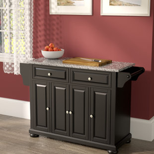 Hedon Kitchen Island With Granite Top Hedon Kitchen Island With Granite Top