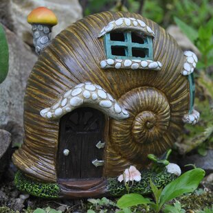 Lederman Snail Shell With Lights Fairy Garden By Sol 72 Outdoor