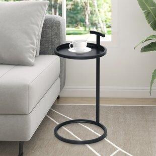 Tabletop Tray Modern Round Storage End Side Table Coffee Tea Table Nightstand 