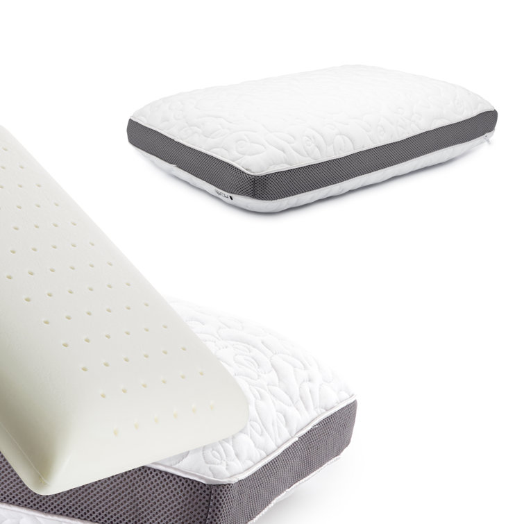 perfect cloud double airflow memory foam pillow