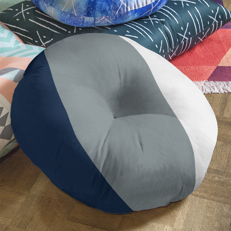 East Urban Home Dallas Football Tufted Floor Pillow Wayfair