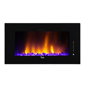 Caesar Luxury Wall Mount Electric Fireplace by Caesar Fireplace