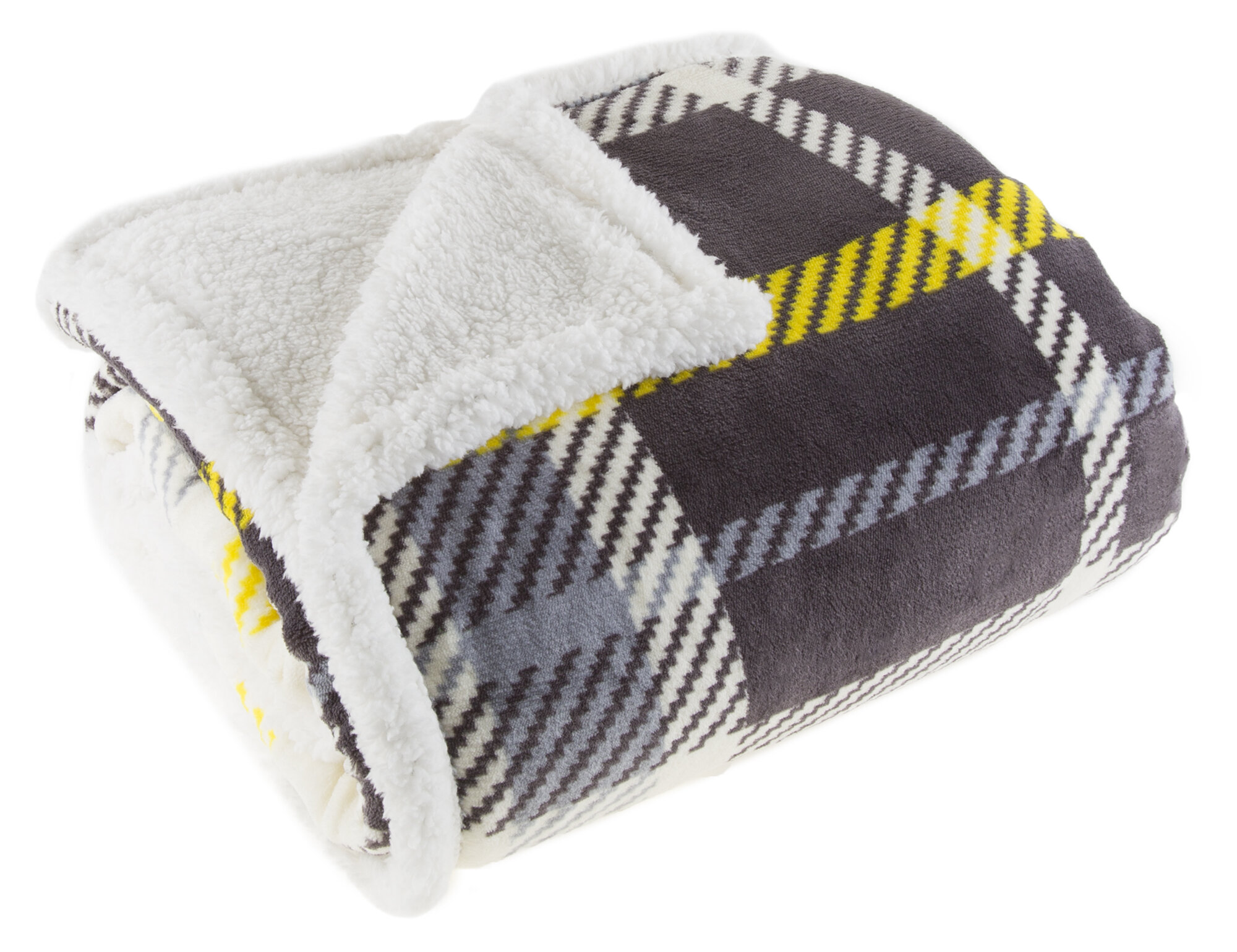 Lavish Home Sherpa Fleece Throw Reviews Wayfair